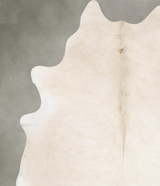 Champagne X-Large Brazilian Cowhide Rug 7'2"H x 5'11"W #B29781 by Hudson Hides
