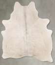 Champagne Large Brazilian Cowhide Rug 6'9"H x 5'6"W #B29784 by Hudson Hides