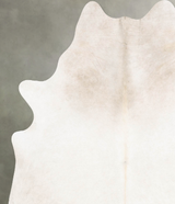 Champagne X-Large Brazilian Cowhide Rug 7'1"H x 5'9"W #B29785 by Hudson Hides