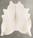 Champagne X-Large Brazilian Cowhide Rug 6'9"H x 6'1"W #B29787 by Hudson Hides