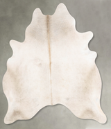 Champagne X-Large Brazilian Cowhide Rug 7'2"H x 6'5"W #B29788 by Hudson Hides