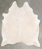 Champagne Large Brazilian Cowhide Rug 7'3"H x 5'5"W #B29796 by Hudson Hides