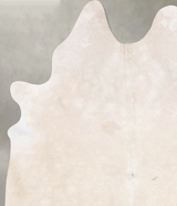 Champagne Large Brazilian Cowhide Rug 7'3"H x 5'5"W #B29796 by Hudson Hides