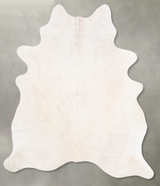 Champagne X-Large Brazilian Cowhide Rug 7'5"H x 6'0"W #B29798 by Hudson Hides