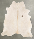 Champagne Large Brazilian Cowhide Rug 6'4"H x 5'10"W #B29799 by Hudson Hides