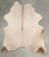 Champagne Large Brazilian Cowhide Rug 7'2"H x 5'6"W #B29800 by Hudson Hides