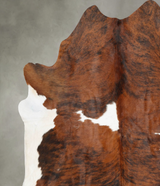 Tricolor XX-Large Brazilian Cowhide Rug 7'6"H x 6'9"W #B29805 by Hudson Hides