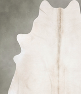 Champagne XX-Large Brazilian Cowhide Rug 7'5"H x 6'9"W #B29814 by Hudson Hides