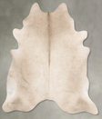 Champagne X-Large Brazilian Cowhide Rug 7'2"H x 6'6"W #B29815 by Hudson Hides