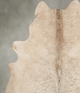Champagne X-Large Brazilian Cowhide Rug 7'5"H x 6'6"W #B29817 by Hudson Hides