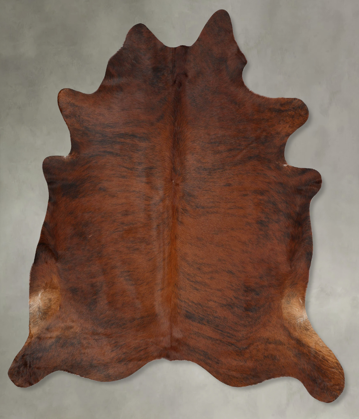 Dark Brindle Cowhide Rug #B29818