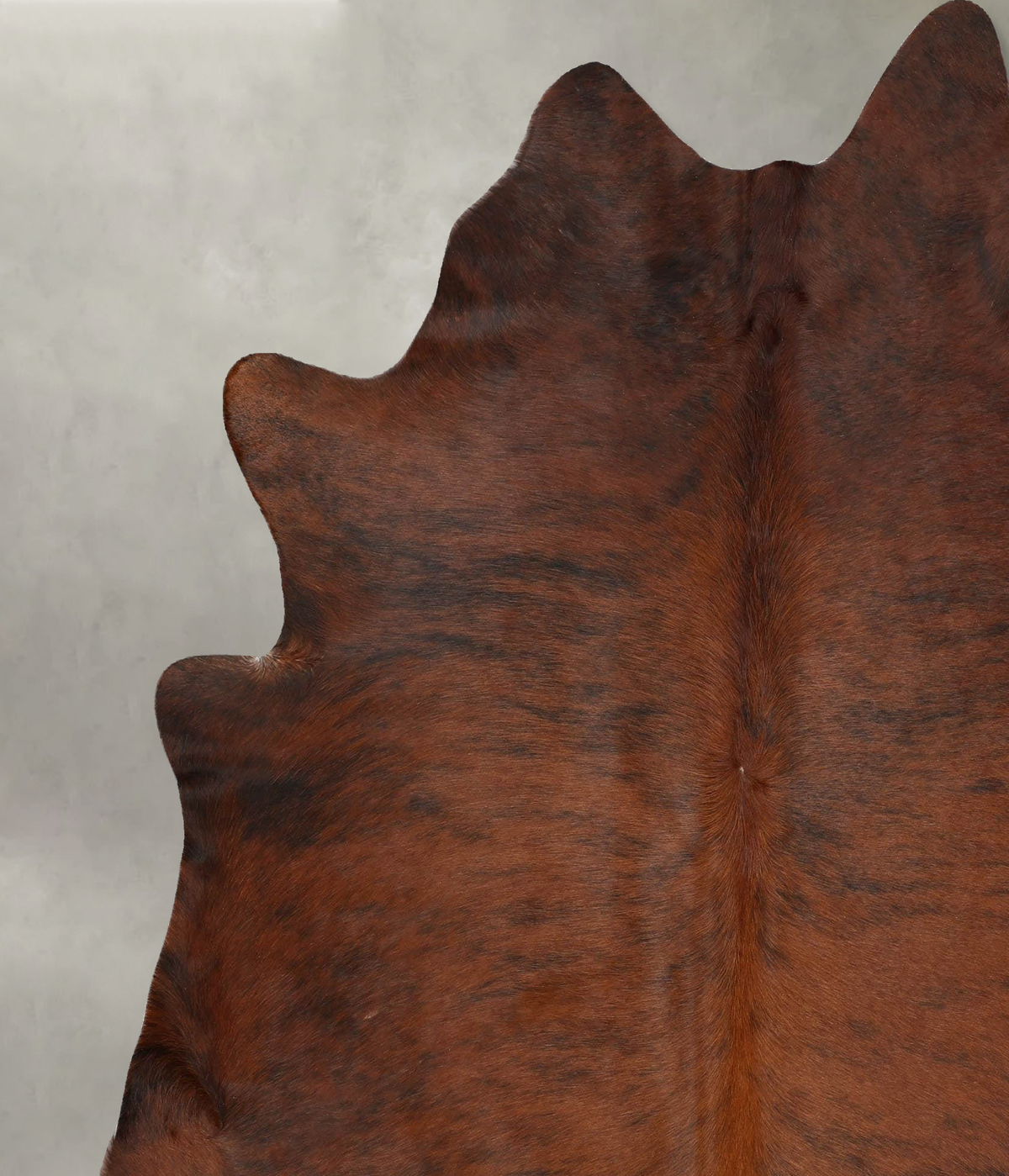 Dark Brindle XX-Large Brazilian Cowhide Rug 7'8"H x 6'7"W #B29818 by Hudson Hides