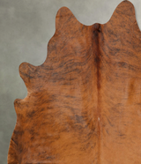 Medium Brindle XX-Large Brazilian Cowhide Rug 7'7"H x 6'9"W #B29837 by Hudson Hides