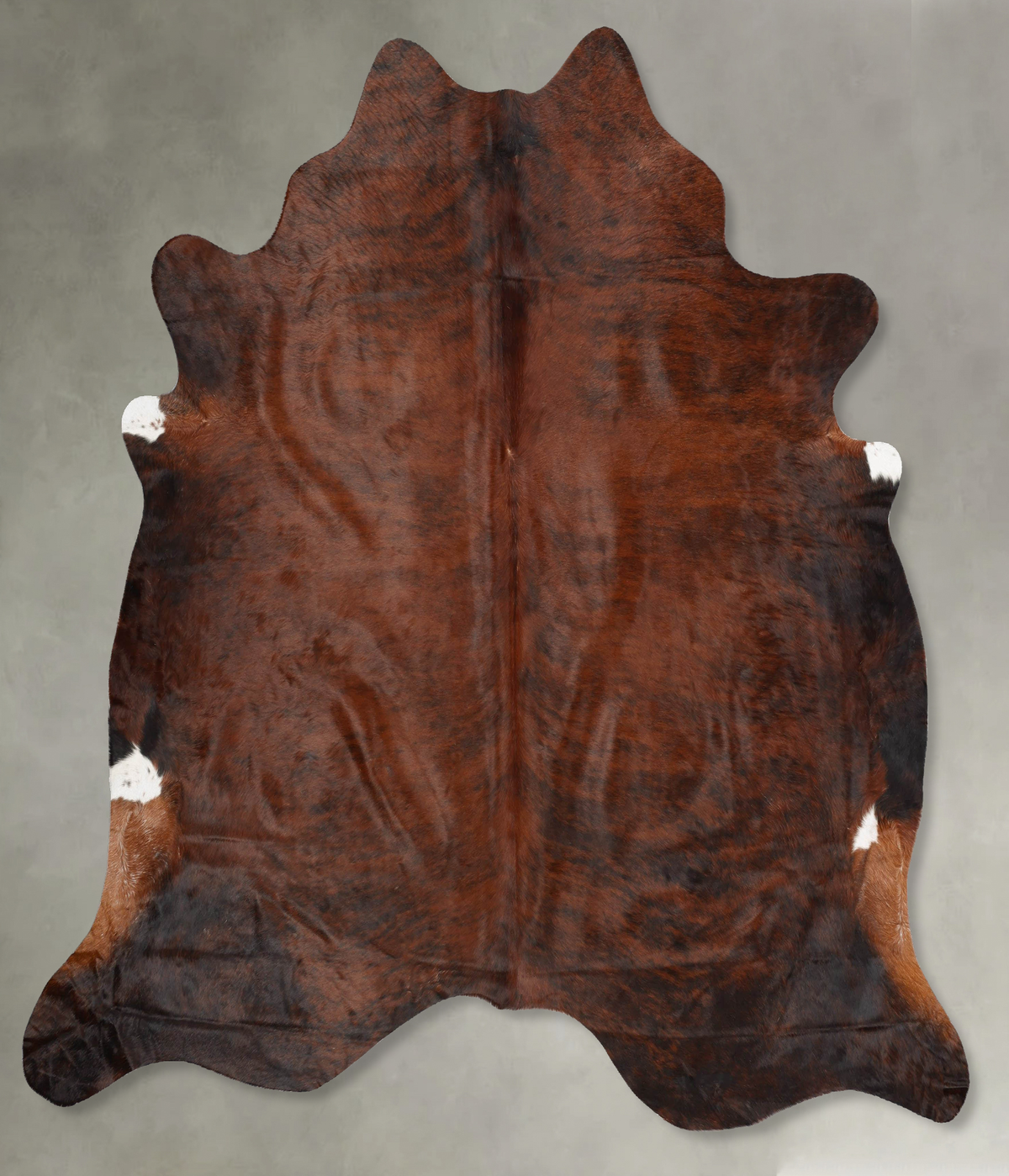 Dark Brindle Cowhide Rug #B29842