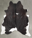 Black and White XX-Large Brazilian Cowhide Rug 8'10"H x 6'7"W #B29843 by Hudson Hides