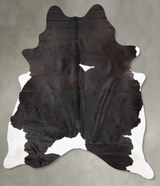 Black and White XX-Large Brazilian Cowhide Rug 8'10"H x 6'7"W #B29843 by Hudson Hides