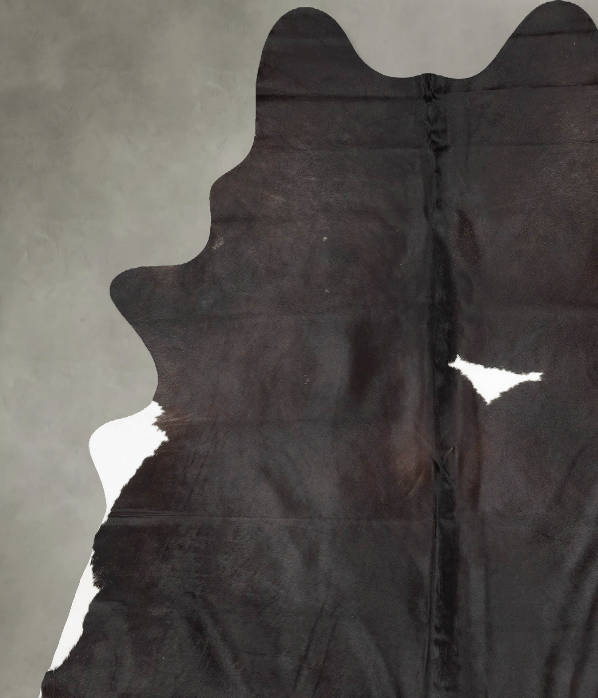 Black and White XX-Large Brazilian Cowhide Rug 8'10"H x 6'7"W #B29843 by Hudson Hides