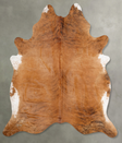 Medium Brindle XX-Large Brazilian Cowhide Rug 9'1"H x 7'7"W #B29844 by Hudson Hides