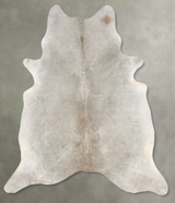 Grey with Beige XX-Large Brazilian Cowhide Rug 7'9"H x 6'8"W #B29852 by Hudson Hides