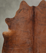 Medium Brindle X-Large Brazilian Cowhide Rug 7'2"H x 6'4"W #B29867 by Hudson Hides