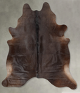 Chocolate XX-Large Brazilian Cowhide Rug 7'10"H x 6'9"W #B29872 by Hudson Hides