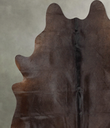 Chocolate XX-Large Brazilian Cowhide Rug 7'10"H x 6'9"W #B29872 by Hudson Hides