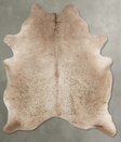 Taupe Large Brazilian Cowhide Rug 7'0"H x 5'8"W #B29881 by Hudson Hides