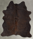 Dark Brindle Large Brazilian Cowhide Rug 7'6"H x 5'1"W #B29883 by Hudson Hides