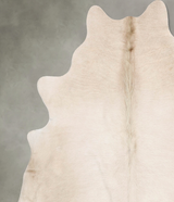 Champagne X-Large Brazilian Cowhide Rug 7'2"H x 6'8"W #B29892 by Hudson Hides