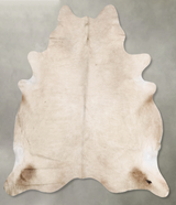 Champagne XX-Large Brazilian Cowhide Rug 8'2"H x 7'2"W #B29894 by Hudson Hides