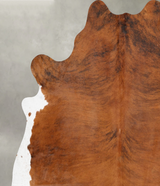 Medium Brindle XX-Large Brazilian Cowhide Rug 8'2"H x 6'10"W #B29899 by Hudson Hides
