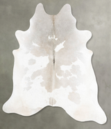 Medium Grey XX-Large Brazilian Cowhide Rug 7'10"H x 6'7"W #B29901 by Hudson Hides