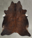 Dark Brindle XX-Large Brazilian Cowhide Rug 8'3"H x 6'11"W #B29903 by Hudson Hides