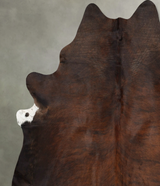 Dark Brindle XX-Large Brazilian Cowhide Rug 8'3"H x 6'11"W #B29903 by Hudson Hides