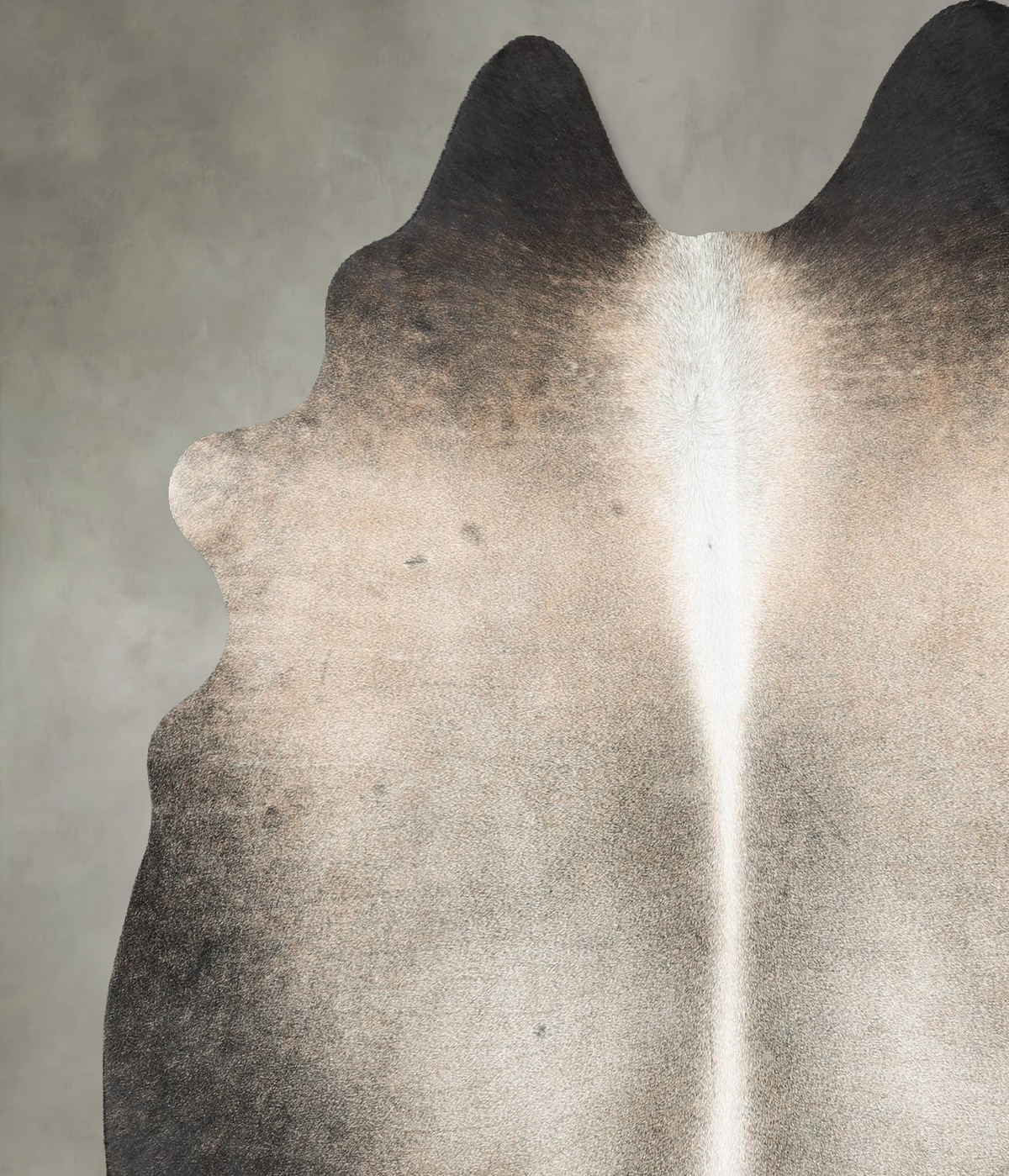 Dark Grey Cowhide Rug #B29917