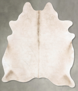 Champagne XX-Large Brazilian Cowhide Rug 8'1"H x 6'4"W #B29921 by Hudson Hides