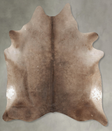 Taupe X-Large Brazilian Cowhide Rug 7'0"H x 5'10"W #B29937 by Hudson Hides