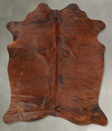 Medium Brindle Large Brazilian Cowhide Rug 6'6"H x 4'11"W #B29939 by Hudson Hides
