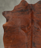 Medium Brindle Large Brazilian Cowhide Rug 6'6"H x 4'11"W #B29939 by Hudson Hides