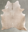 Taupe Large Brazilian Cowhide Rug 7'0"H x 5'5"W #B29948 by Hudson Hides