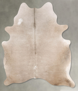 Taupe Large Brazilian Cowhide Rug 7'0"H x 5'5"W #B29948 by Hudson Hides