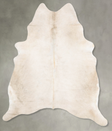Champagne X-Large Brazilian Cowhide Rug 7'10"H x 6'3"W #B29953 by Hudson Hides