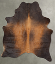 Warm Caramel X-Large Brazilian Cowhide Rug 7'2"H x 5'9"W #B29960 by Hudson Hides