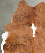 Tricolor Large Brazilian Cowhide Rug 7'2"H x 5'5"W #B29961 by Hudson Hides