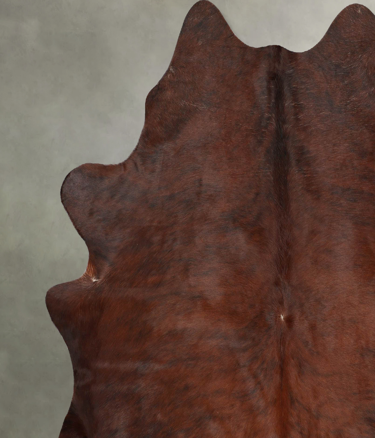 Dark Brindle Cowhide Rug #B29964