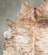 Light Brindle XX-Large Brazilian Cowhide Rug 8'1"H x 7'2"W #B29966 by Hudson Hides
