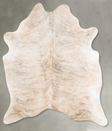 Light Brindle X-Large Brazilian Cowhide Rug 7'4"H x 6'1"W #B29967 by Hudson Hides