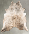 Light Brindle XX-Large Brazilian Cowhide Rug 7'8"H x 7'0"W #B29968 by Hudson Hides