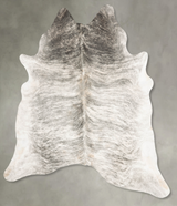 Grey Brindle XX-Large Brazilian Cowhide Rug 9'3"H x 7'8"W #B29970 by Hudson Hides