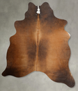 Warm Caramel Large Brazilian Cowhide Rug 6'5"H x 5'5"W #B29975 by Hudson Hides